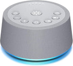 SoundLegend Sleep White Noise Sound Machines 32-Level Volume 30 Sounds 12 Colors Light 5 Timers Adjustable Light Brightness Compact for Everyone Travel Gift Memory Function