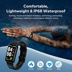 Fitness Smart Trackers with 24/7 Health Monitoring,Heart Rate Sleep Blood Oxygen Monitor/Calorie Steps Counter Pedometer Activity Tracker/Smart Notifications for Men Women