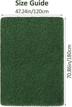 Fluffy Rugs for Bedroom Girls 4x6 Green Shaggy Rug for Living Room Modern Indoor Washable Plush Fuzzy Kids Carpet for Nursery Teen Room Dorm Office