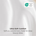 Bedsure King Size Satin Pillowcase Set of 2 - Pure White Silky Pillow Cases for Hair and Skin with Envelope Closure, Similar to Silk Pillow Cases, Gifts for Women Men, 20x36 Inches, 2pcs