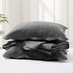 IR Imperial Rooms 10 Pack Twin Quilt Bedding Set (68" x 86") - Bulk Wholesale for Hotels, Guest Bedroom & Airbnbs - Lightweight Microfiber Reversible Floral Embossed Quilts Bedspreads (Grey)