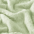 CYMULA Knit Throw Blanket for Mint Green - Super Soft Lightweight Plush Fuzzy Fluffy Cozy Blankets and Throws for Sofa Bed, 60 x 80 inches