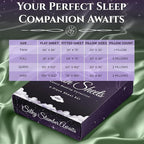 SLEEP SANCTUARY Satin Sheets King Size – 4 Piece Luxury Silky Bed Set, Softer Than Silk, 15" Deep Pocket, Cooling & Wrinkle-Free, Moisture-Wicking & Breathable for Hair & Skin (Sage Green)