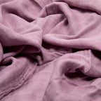 BWD Baby Swaddle Blanket – Ultra-Soft Bamboo Viscose & Organic Cotton Muslin – Lightweight, Breathable, Stretchy – Newborn Essential 47" (Mauve)