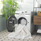 SAFAVIEH Washable Rug Faux Rabbit Fur Shag Collection - 2' x 3', Off-White, Slip Resistant & Easy Cleaning, Ideal for Accent Space, Foyer, Bedside, Bathroom, Nursery, Boys & Girls Room (FRF976A)