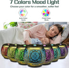 Essential Oil Diffuser for Home 500ML, Aromatherapy Diffusers for Essential Oils Large Room with Cool Mist Humidifiers for Bedroom 7 Colors Changed & 3 Mist Mode Automatic Shut-Off