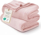 Bedsure GentleSoft Pink Fleece Blankets King Size - Bed Blanket Soft Lightweight Plush Cozy Fuzzy Luxury Microfiber, 108x90 inches