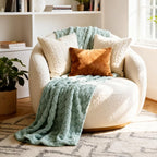 Bedsure GentleSoft Sage Green Throw Blanket for Couch - Super Soft Cozy Blankets Gifts for Kids Girls, Cute Small Fleece Throws for Bedroom Home Decor, 50x70 Inches