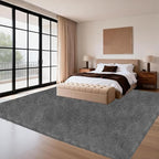 9x12 Shag Area Rugs for Living Room, Extra Large Ultra Soft Fluffy Furry Rug for Bedroom, Indoor Carpet Plush Fuzzy Nursery Rugs for Kids Girls and Boys, Dorms, Classroom, Home Decor Aesthetic, Grey