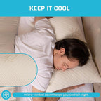 Xtreme Comforts GREENGUARD Certified King Pillows for Sleeping Made in The USA (2 Pack) | Adjustable King Memory Foam Pillow for Side, Back & Stomach Sleepers w/Removable Cooling Zipper Cover