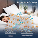CuteKing Weighted Blanket for Adults: Weighted Blanket with Premium Glass Beads - Breathable Heavy Blanket for Comfort Sleep - Thick Blanket for Adult All Season(15lbs, 48"x72", CuteDog)