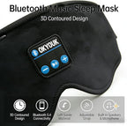 2026 New Sleep Headphones Pro | Built-in White Noise Sleep Mask,75g Ultra-Light Bluetooth Eye Mask for All Face Shapes, Zero-Pressure Fit, Breathable Bamboo, 100% Blackout for Deep Sleep & Travel