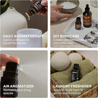 Cliganic Organic Essential Oils Set (Top 5 x 15ml) - 100% Pure Natural - Aromatherapy, Candle Making - Peppermint, Lavender, Eucalyptus, Lemongrass & Orange