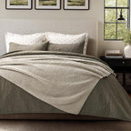 EVERGRACEHOME Chunky Chenille Knit Throw Blanket for Couch, Soft Luxurious Moss Stitch Blankets for Bed, Cozy Decorative Farmhouse Knitted Throws for Sofa, Warm Gray, 50" x 60"