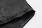 Women's Pure Color Satin Kimono Robe Short Bridesmaids Robe Dressing Gown