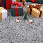 Jelymark Super Soft Shaggy Rug for Bedroom, 2x6 Feet Fluffy Carpet for Living Room, Fuzzy Indoor Plush Area Rug for Home Decor, Furry Floor Rugs for Dorm, Kids Nursery Rug for Girls, Grey