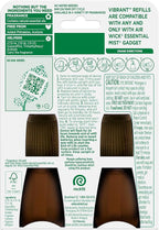 AIR WICK Essential Mist Twin Refill – White Sage & Mahogany (2x.67) oz.