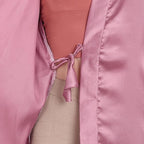 Silk Robes for Women Ankle Length Satin Kimono Robes with Belt Bridemaids Sleepwear Bachelorette Nightgown