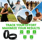 Smart Ring - Free SpO2 Sleep Tracker | No Subscription | IP68 Waterproof Fitness Tracker | 24/7 Activity Monitor | Step Counter & Tracking | Sleep & Workout Accessory Black 11