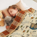 CuteKing Weighted Blanket - Weighted Blanket with Premium Glass Beads - Breathable Heavy Blanket for Comfortable Rest - Thick Blanket All Season(5lbs, 36"x48", Camping)