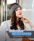 Perytong Sleep Headphones Bluetooth Headband Earphones Wireless, Sleeping Headphones Headband for Sleeping, Sports, Gifts, Workout, Jogging, Yoga, Insomnia, Air Travel, Meditation