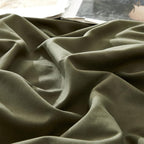 Luxlovery Olive Green Comforter Set Queen Army Green Bedding Comforter Set Blanket Quilts Avocado Breathable Soft Minimalist Comforters Set for Women Men