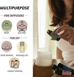 Folkulture Fall is in The Air Essential Oils Set of 6 | Diffuser Fragrance Oils for Home | Vanilla, Pumpkin Spice & More | Aromatherapy Gift for Fall, New Year & Valentine’s Day
