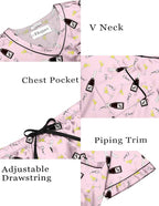 Ekouaer Silk Pajama for Women Short Sleeve Satin Pj Set Two Piece Soft Sleepwear Loungewear, S-XXL