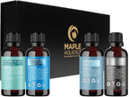 Winter Essential Oils Set for Diffuser - Large 100% Pure Holiday Essential Oil Blends Gift Set with Frost Chill Defend and Breathe Blends - Perfect Aromatherapy Gift for All Occasions (4x30mL)