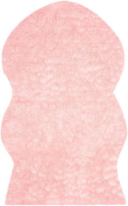 SAFAVIEH Faux Sheep Skin Collection 5' x 8' Pink FSS115G Silken Glam 2.35-inch Thick Area Rug