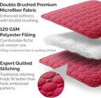 Southshore Fine Living, Inc. Lightweight Quilt, Oversized Quilts for King Bed, Soft Coverlet, 3-Piece Bedspread Set with Two Matching Quilted Pillow Shams, California/King Quilt Sets, Chili Pepper