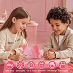 Tremdwoto Axolotl Night Light for Kids, 7 Color Changing Cute Axolotl Lamp，Dimmable &1/3 H Timer, USB Rechargeable Silicone Nursery Nightlight for Kid Bedroom Decor Axolotl Gift for Boys and Girls