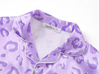Beezizac Little & Big Girls Satin Silky Button Pajama Summer Short Sleeves Set Trendy Outfit Kid Size 6-16