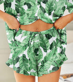 HOTOUCH Womens Satin Pajamas Set Button Down 2 Piece Silk Pjs Shorts Set Ruffle Lingerie Notch Collar Sleepwear