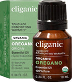 Cliganic Organic Oregano Essential Oil, 100% Pure Natural for Aromatherapy | Non-GMO Verified