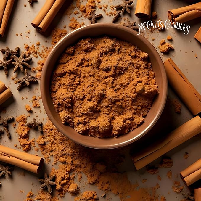 McCall’s Candles | Cinnamon | Scented Wax Melt | Bold Cinnamon Stick, Spice & Warmth | 6-Piece Break-Apart Bar | 12–24 Hours Per Wedge | Poured in the USA | 5.5 oz