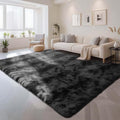 6x9 Area Rug Fluffy Shaggy - Ultra Soft Faux Fur Non-Slip Machine Washable Carpet for Bedroom, Living Room, Nursery & Dorm Cozy Home Decor
