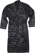 Mens Silky Satin Robe