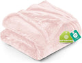 Utopia Bedding Fleece Blanket Full Size Pink 300GSM Luxury Fuzzy Soft Anti-Static Microfiber Bed Blanket (90x84 Inch)