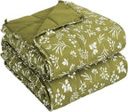 yescool King Size Weighted Blanket for Adults (20 lbs, 80” x 87”, Sage) Cooling Heavy Blanket for Sleeping Perfect for 190-210 lbs, Breathable Blanket for Adults & Couple All Season, Machine Washable