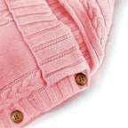 XMWEALTHY Newborn Baby Wrap Swaddle Blanket Knit Sleeping Bag Receiving Blankets Stroller Wrap for Baby Light Pink 0-6 Month