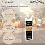 McCall's Candles | Scented Wax Melt | Cotton Candy – Spun Sugar, Creamy Vanilla & Pink Poppies | 5.5 oz