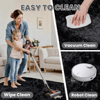 5x7 Area Rugs for Living Room: Ultra Soft Fluffy Shag Black Rug for Bedroom, Non-Slip Large Fuzzy Plush Rug Indoor Floor Carpet for Nursery Kids Boys Girls Room, Dorms, Modern Home Decor