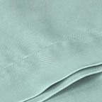 BEDELITE Satin Body Pillow Cover, Super Soft and Cooling Body Pillow Pillowcase for Hair and Skin, Breathable Silky Full Long Pillowcase Cover(20"x54", Haze Blue)