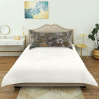 Camo Satin Pillowcase for Hair and Skin, Real Tree Camouflage Pattern Silk Pillow Case with Envelope Closure, Queen Size 20x30 inches, 1 PC