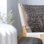 Nordic Sheep Real Sheepskin Rug Short Hair 2x3 ft | Bedside Rugs for bedrooms, Sofa, Chair or Dining Table | Each Sheepskin is Unique and Created by Nature | Small Fluffy Rug in Light Brown