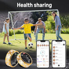 FAHKNS Smart Health Ring for Women Men: Fitness Tracker Ring with Heart Rate,Blood Oxygen,Sleep Monitor,Stress,Steps Counter,IP68 Waterproof for iOS & Android,No APP Fees (Enamel,11#)
