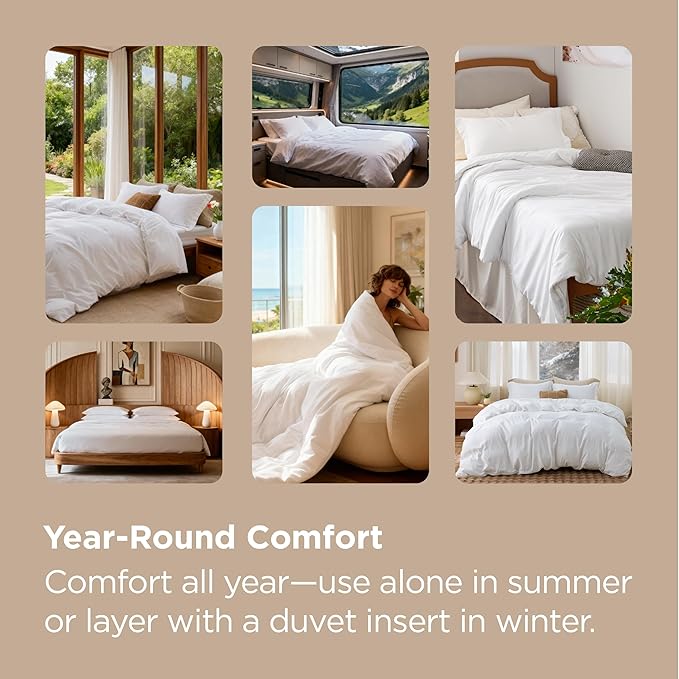 Bedsure Duvet Cover Queen Size - Soft Double Brushed Bedding Set for Kids & Adults, Zipper Closure, 3 Pieces, Includes 1 Duvet Cover (90"x90") & 2 Pillow Shams, NO Comforter, Dusty Rose