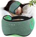 Sleep Mask with Bluetooth Headphones, Blackout Sleep Headphones for Side Sleepers, Ultra-Thin Bluetooth 5.4 Stereo Speaker Eye Mask for Travel, Meditation, Cool Gadgets (Grey)