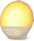 Sunrise Alarm Clock White Noise Machine, Sunset Simulation, 30 Soothing Sounds, 12 Color Night Light, Dimmable Sunlight Lamp Wake Up Light, Digital Clock for Kids Teens Heavy Sleepers Adults Bedrooms
